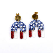 Patriotic Arch Earrings