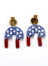 Patriotic Arch Earrings