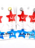 USA Star Earrings