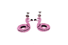 Load image into Gallery viewer, Flamingo Floatie Earrings
