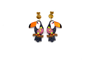 Toucan Earrings