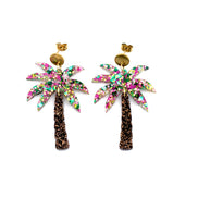 Palm Tree Earrings