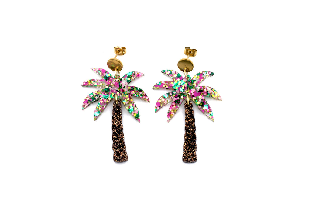 Palm Tree Earrings