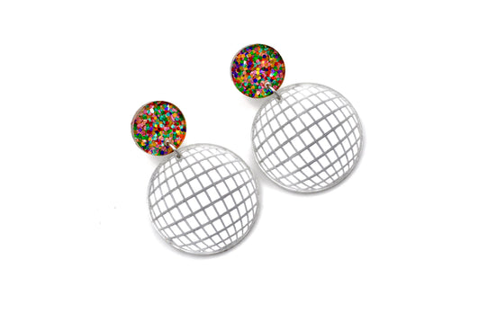 Disco Ball Earrings
