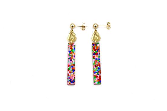 Birthday Candle Earrings
