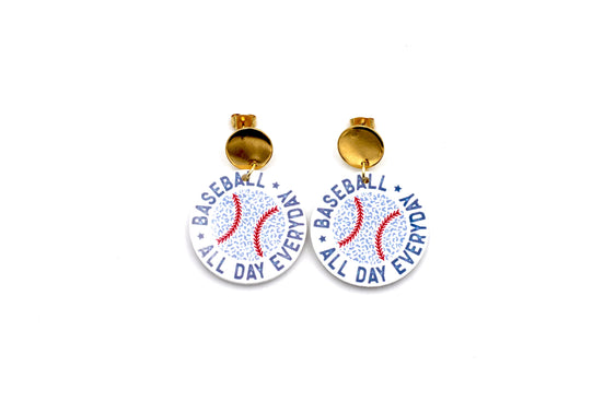 Baseball All Day Everyday Earrings