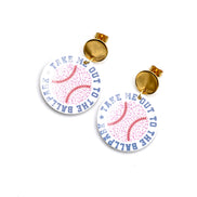 Take Me Out to the Ballpark Earrings