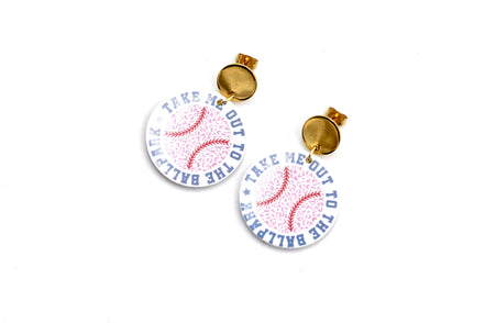 Take Me Out to the Ballpark Earrings