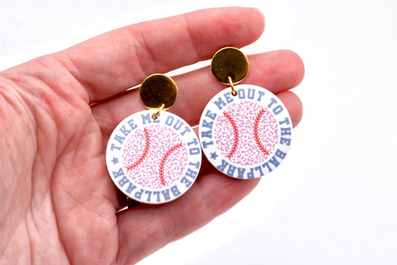 Take Me Out to the Ballpark Earrings