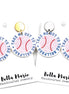 Take Me Out to the Ballpark Earrings