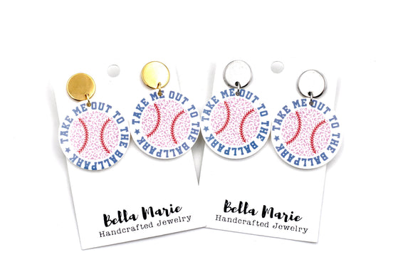 Take Me Out to the Ballpark Earrings