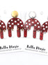 Husker Fringe Earrings