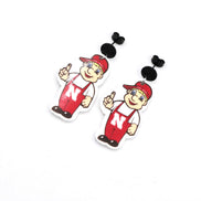 Nebraska Lil Red Earrings
