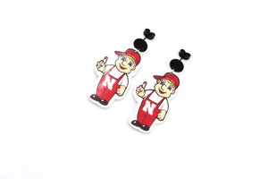 Nebraska Lil Red Earrings