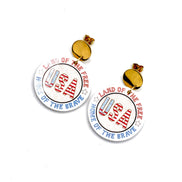 Land of the Free Earrings