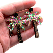 Palm Tree Earrings