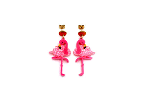 Flamingo Earrings