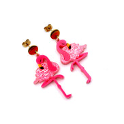 Flamingo Earrings