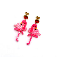 Flamingo Earrings