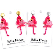Flamingo Earrings