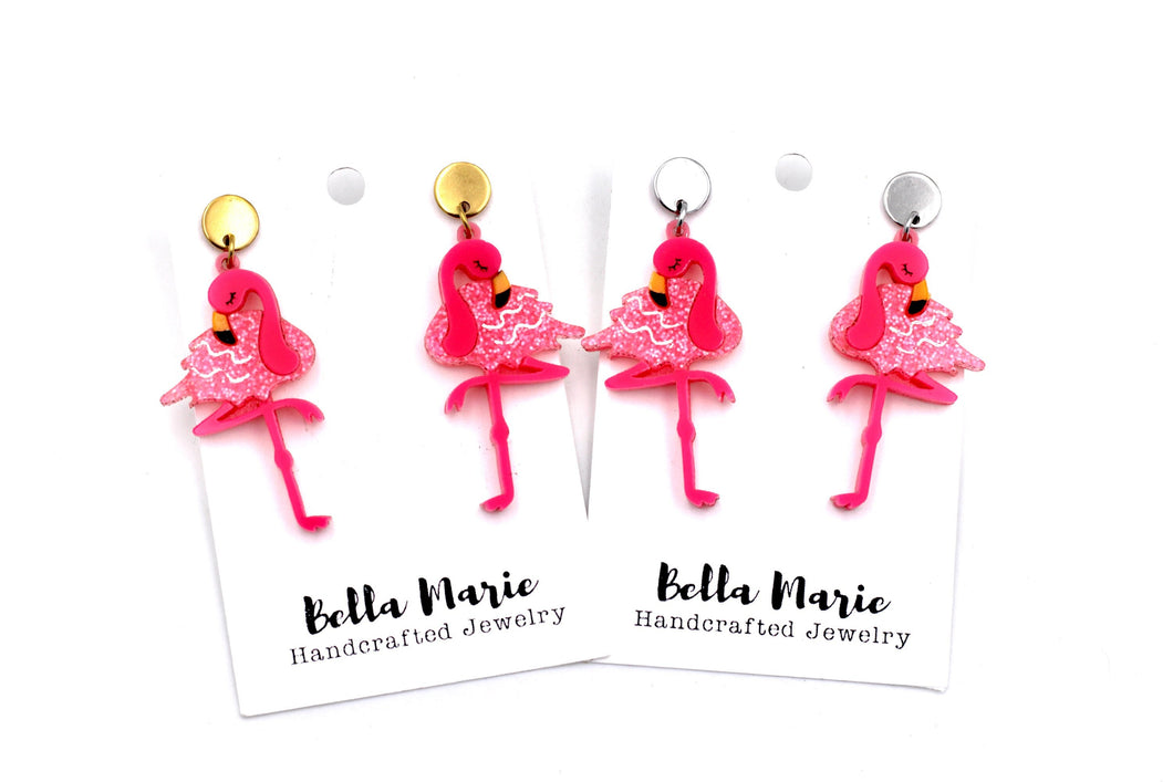 Flamingo Earrings