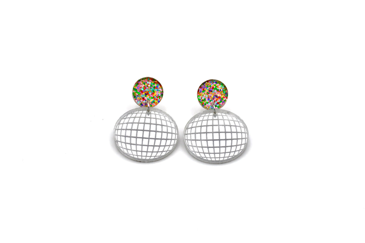 Disco Ball Earrings