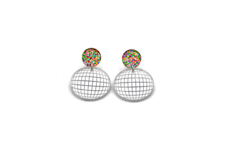 Disco Ball Earrings