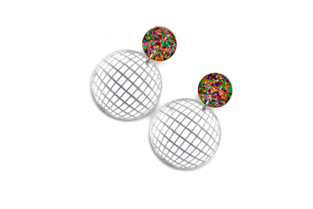 Disco Ball Earrings