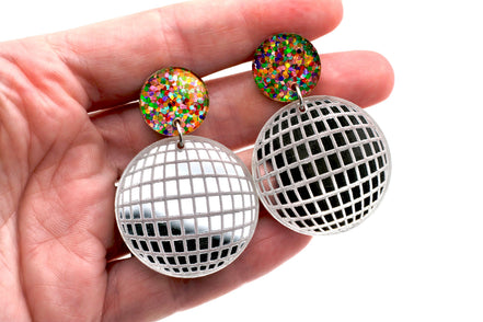 Disco Ball Earrings