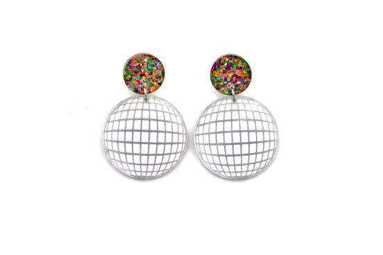 Disco Ball Earrings