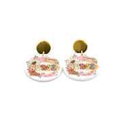 Floral Nurse Earrings