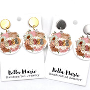 Floral Nurse Earrings