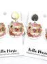 Floral Nurse Earrings