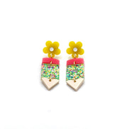 Glitter Pencil Earrings