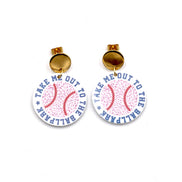 Take Me Out to the Ballpark Earrings