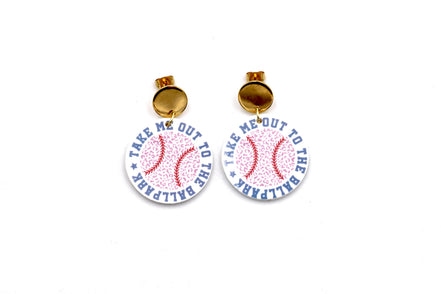 Take Me Out to the Ballpark Earrings