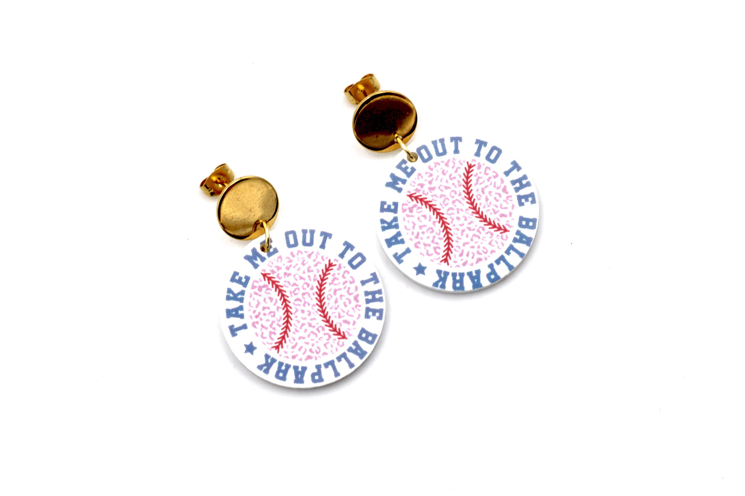 Take Me Out to the Ballpark Earrings