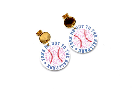 Take Me Out to the Ballpark Earrings