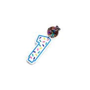 Birthday Number Candle Earrings