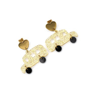 School Bus Earrings