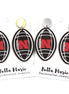 Huskers Football Earrings