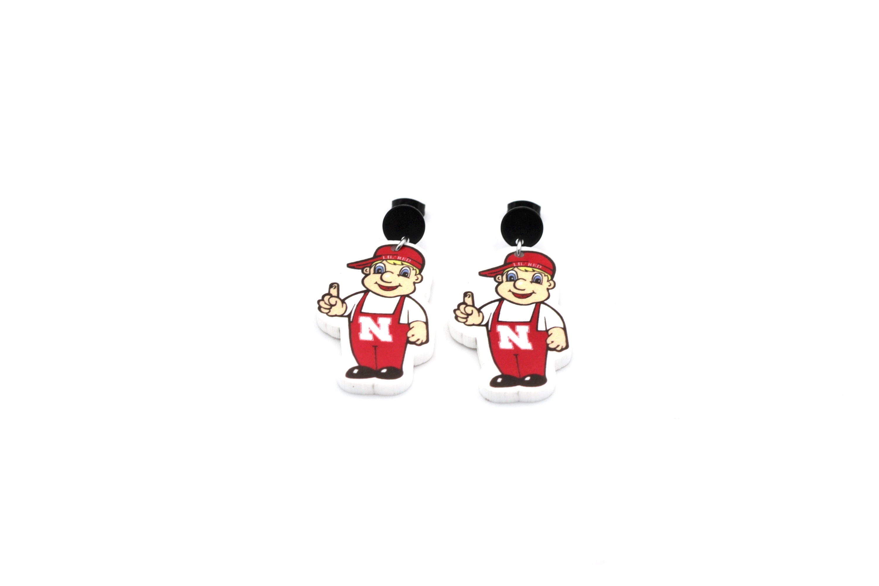 Nebraska Lil Red Earrings