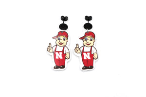 Nebraska Lil Red Earrings