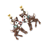 Christmas Deer Earrings