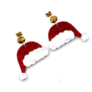 Santa Hat Earrings