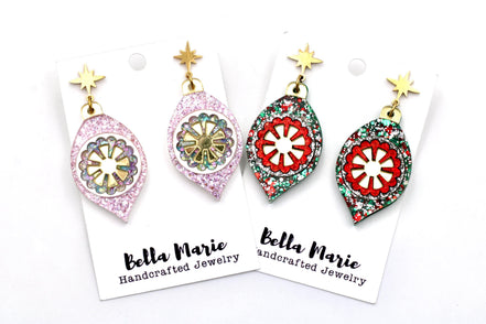 Retro Ornament Earrings
