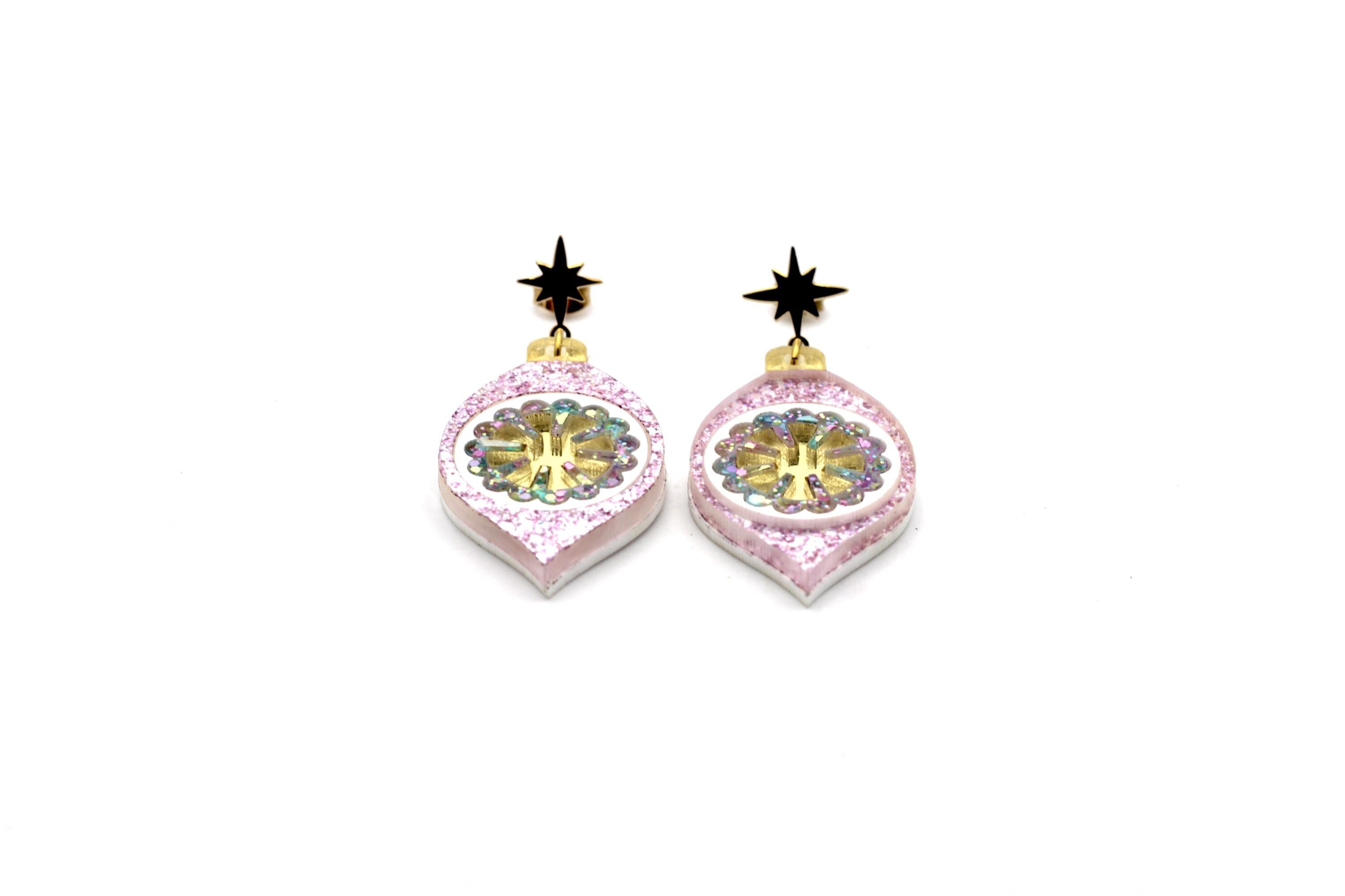 Retro Ornament Earrings