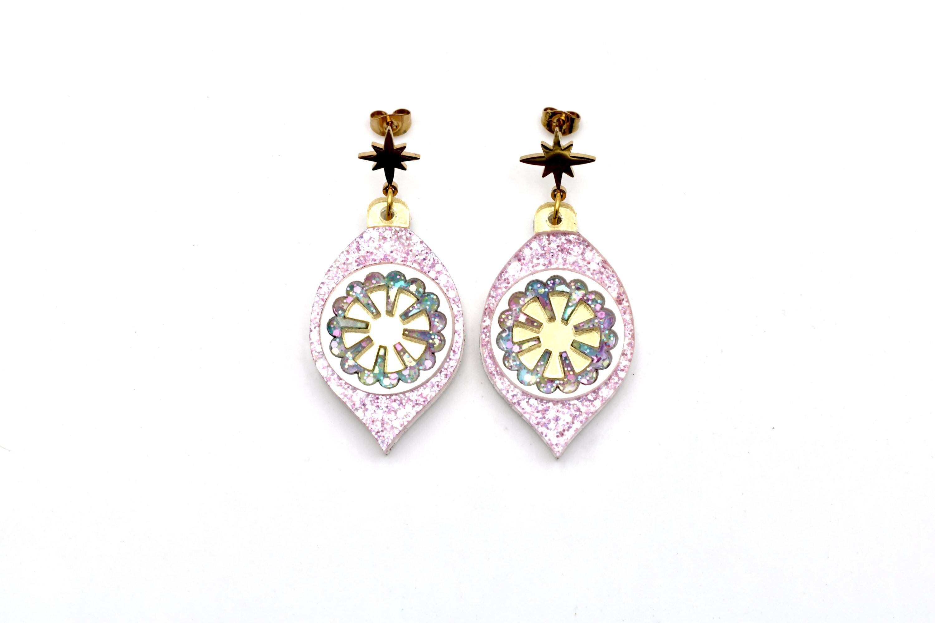 Retro Ornament Earrings