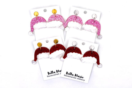 Santa Hat Earrings