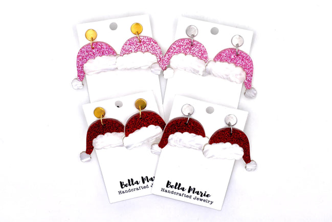Santa Hat Earrings